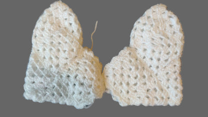 Valkoiset lasten villasukat